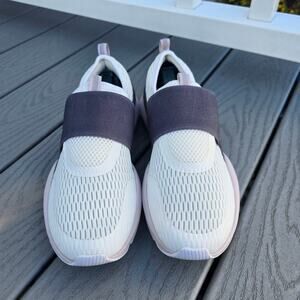 Sorel Women's Kinetic Impact Strap Sneakers White/Gray, Size 10